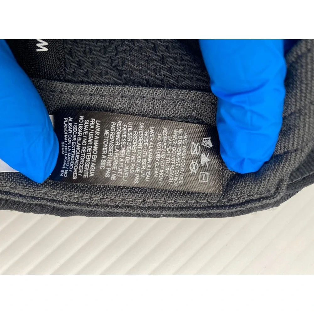 Nike Golf Black Baseball Cap Embroidered M&ET Logo Swoosh Men One Size - Picture 6 of 7